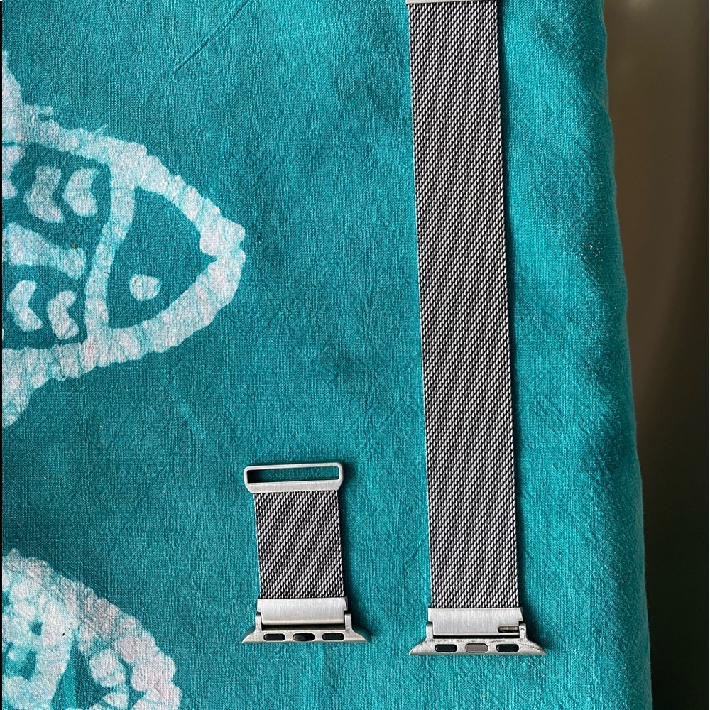 Sterling silver Apple Watch band 38mm